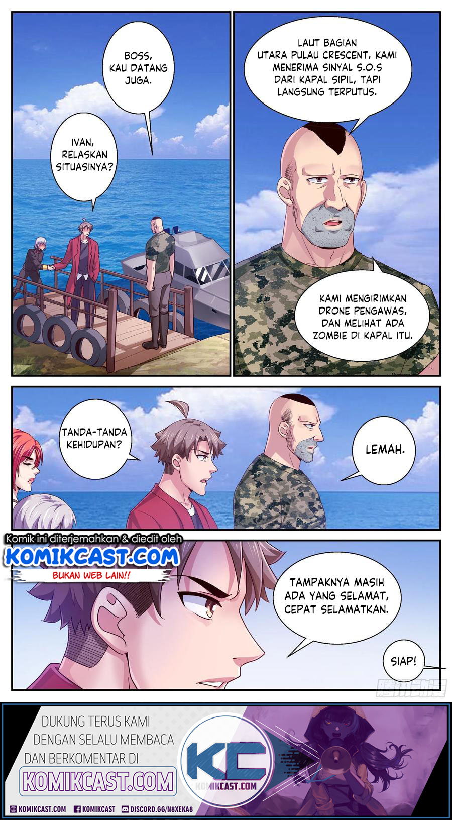 I Have a Mansion In The Post-Apocalyptic World Chapter 376 Bahasa Indonesia