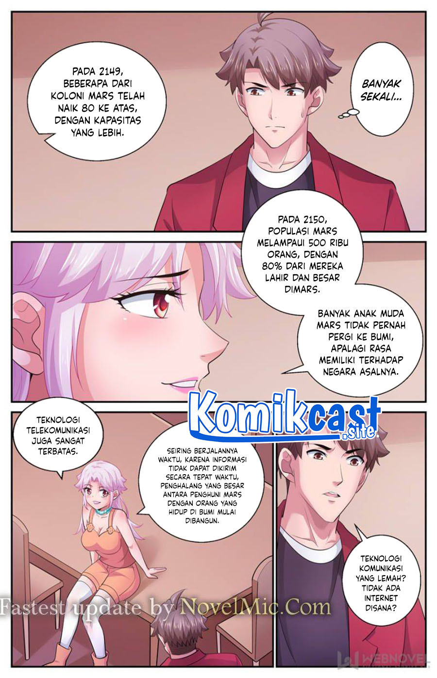 I Have a Mansion In The Post-Apocalyptic World Chapter 533 Bahasa Indonesia