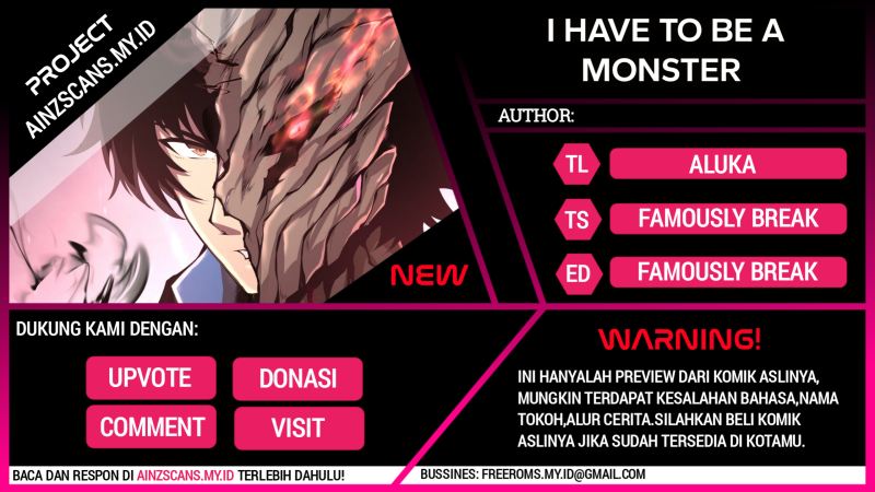 I Have to Be a Monster chapter 8