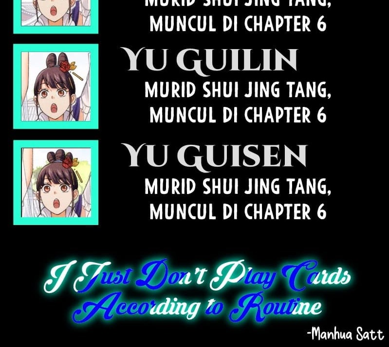 I Just Don’t Play the Card According to the Routine chapter 18