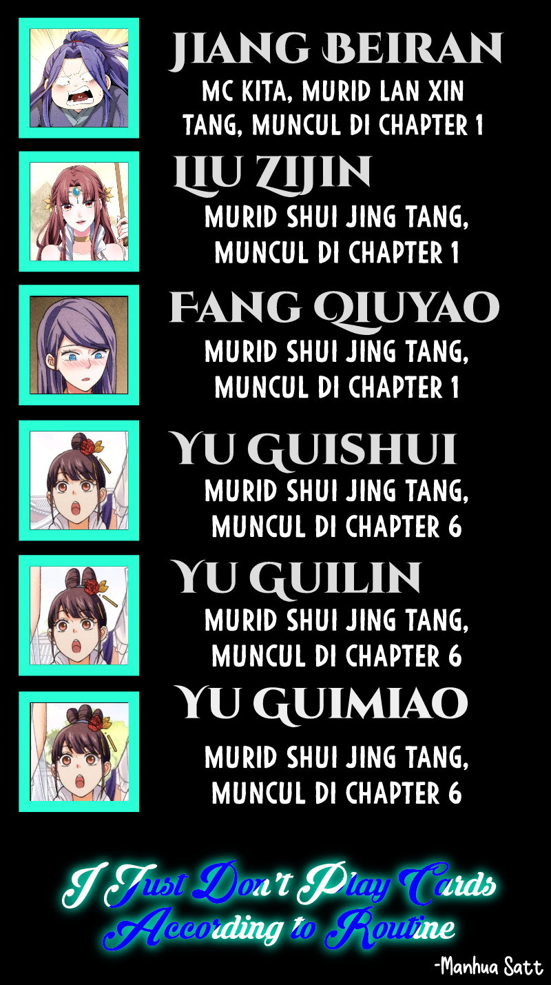 I Just Don’t Play the Card According to the Routine chapter 42