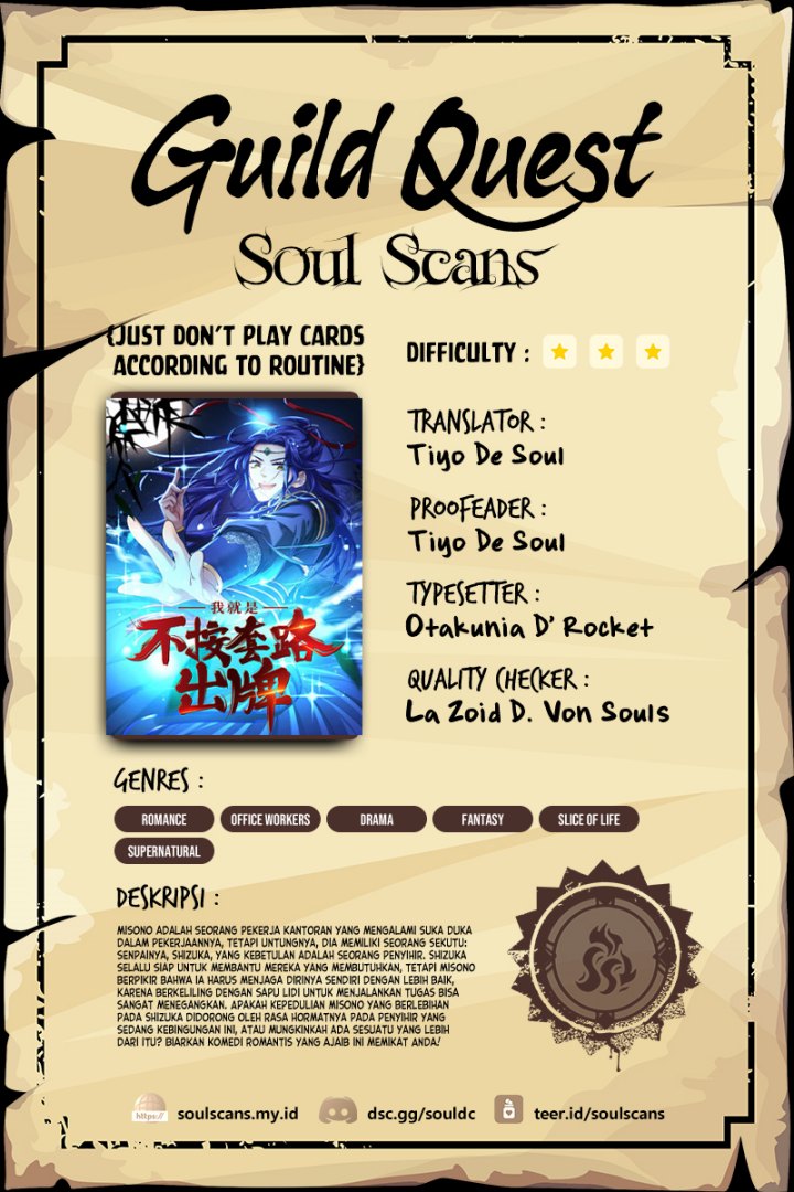 I Just Don’t Play the Card According to the Routine Chapter 201 Bahasa Indonesia