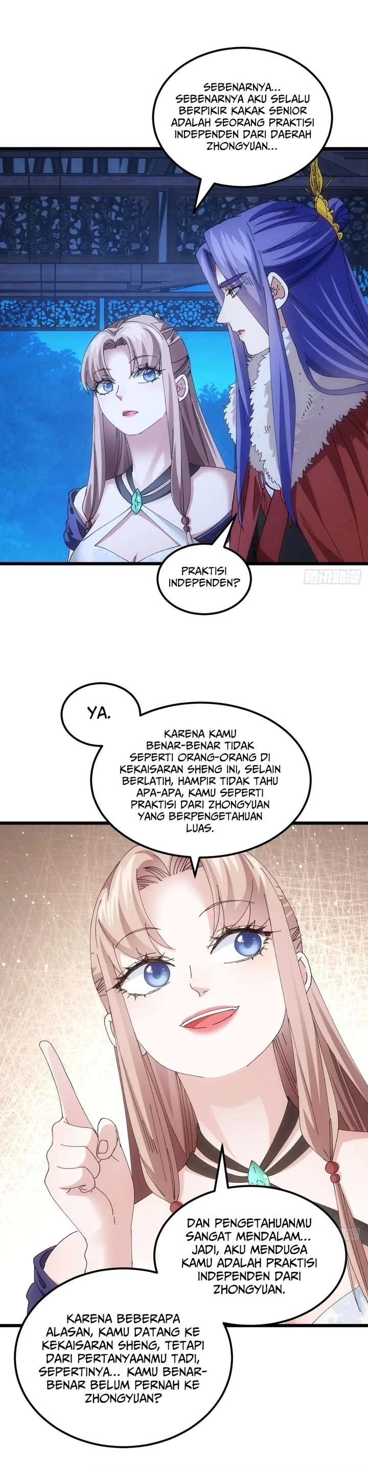 I Just Don’t Play the Card According to the Routine Chapter 255 Bahasa Indonesia