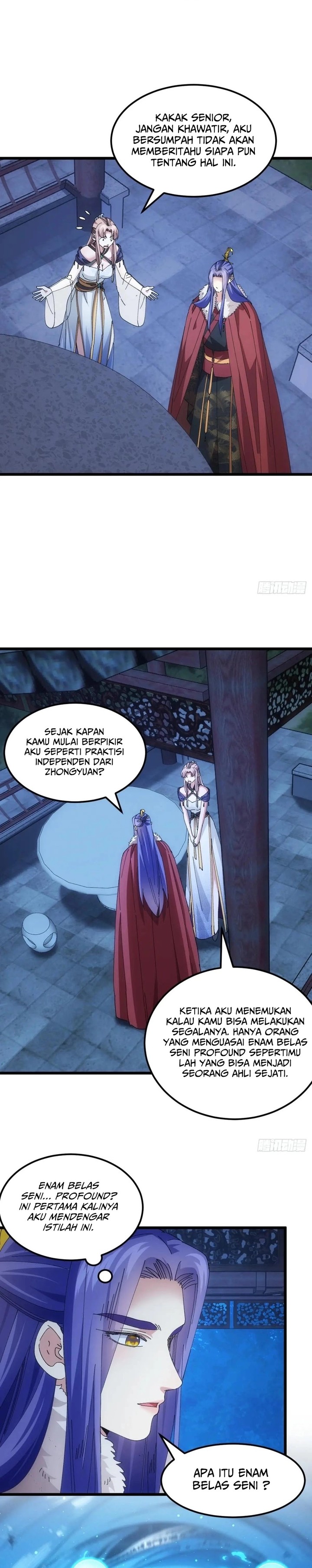 I Just Don’t Play the Card According to the Routine Chapter 255 Bahasa Indonesia