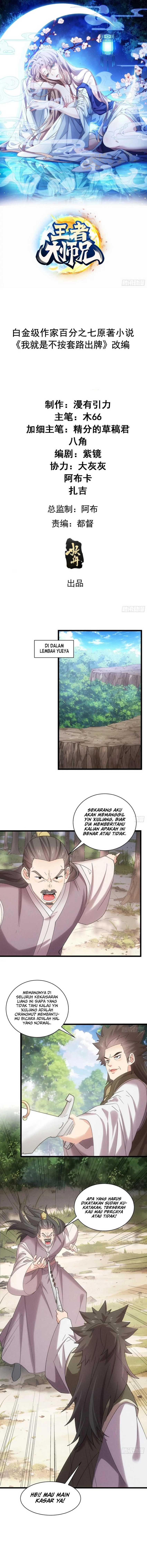 I Just Don’t Play the Card According to the Routine Chapter 307 Bahasa Indonesia