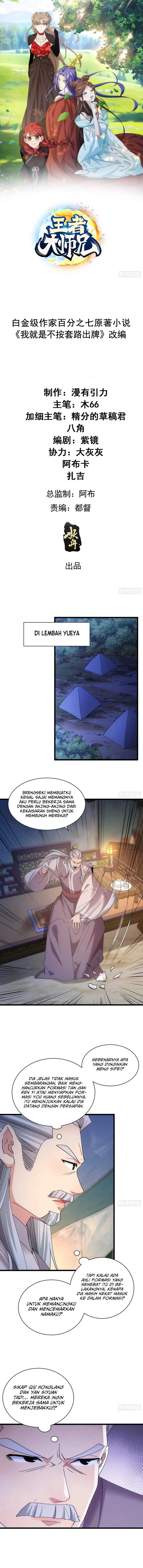 I Just Don’t Play the Card According to the Routine Chapter 308 Bahasa Indonesia