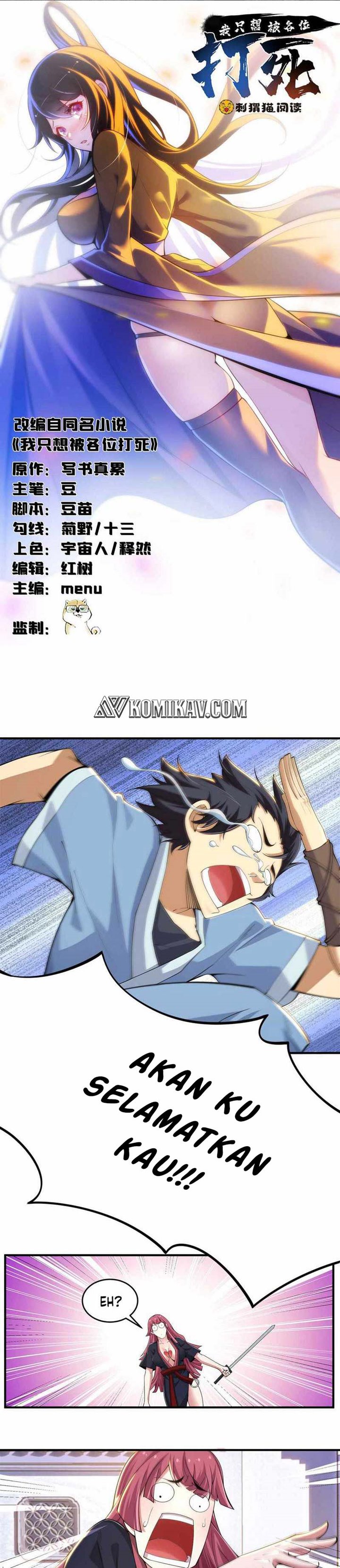 I Just Want to be Beaten to Death by Everyone Chapter 17 Bahasa Indonesia