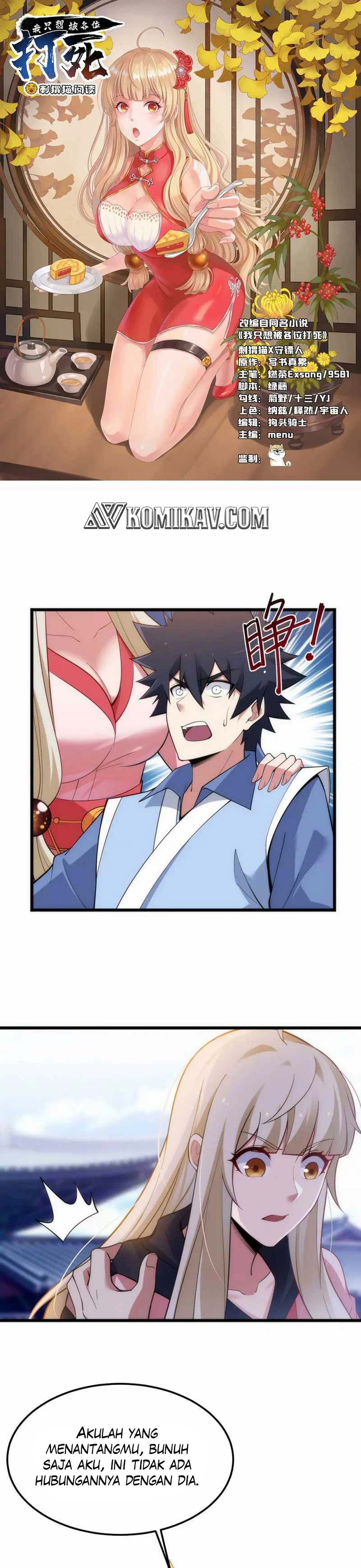 I Just Want to be Beaten to Death by Everyone Chapter 128 Bahasa Indonesia