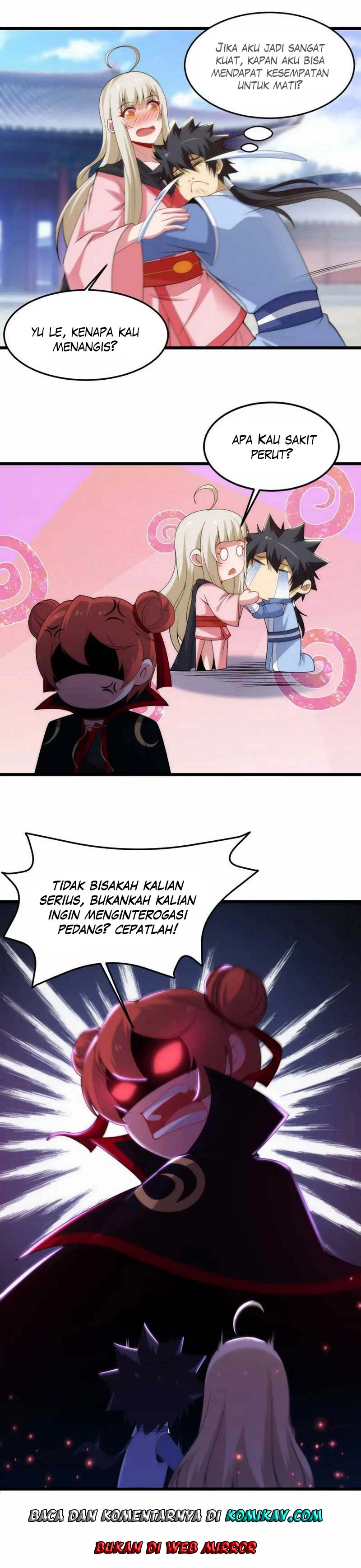 I Just Want to be Beaten to Death by Everyone Chapter 128 Bahasa Indonesia