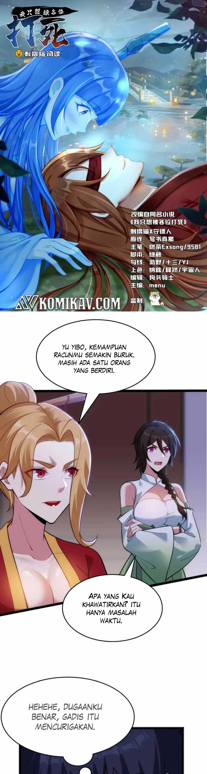 I Just Want to be Beaten to Death by Everyone Chapter 134 Bahasa Indonesia