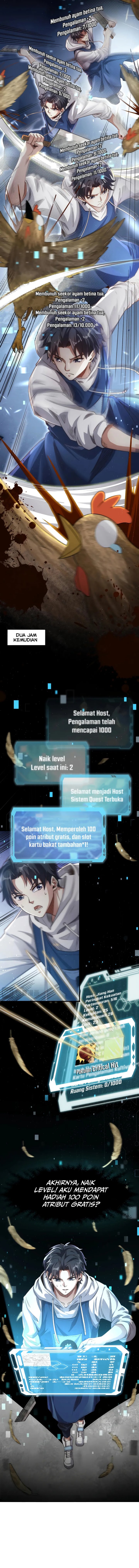 I Kill to Be God: Beyond the Human Restriction Zone Chapter 02 Bahasa Indonesia