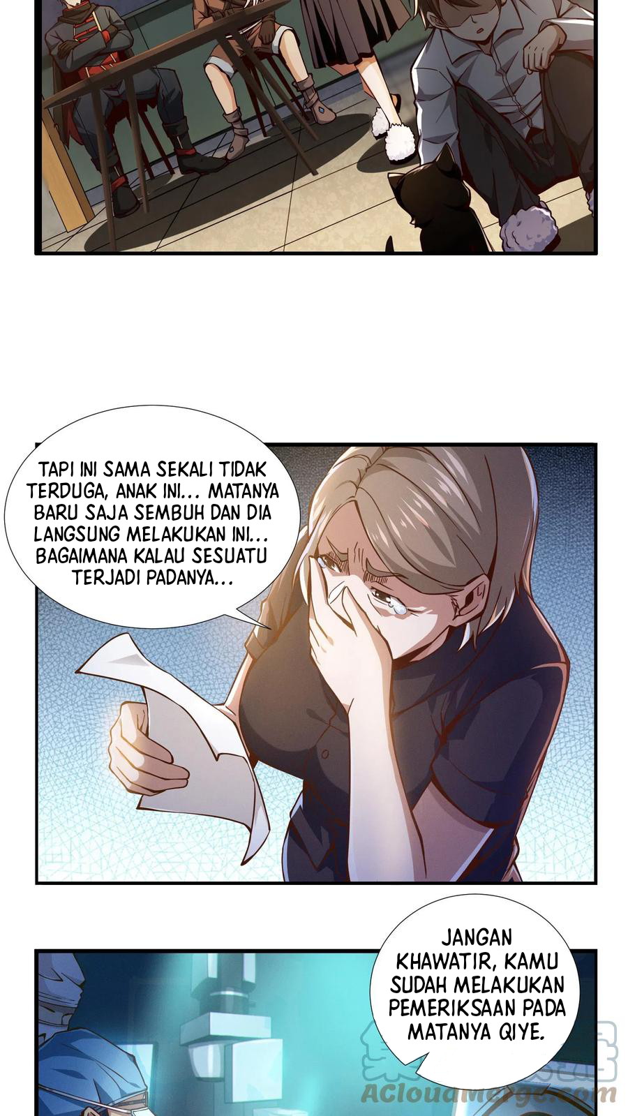 I Learn to Kill Gods in an Asylum Chapter 22 Bahasa Indonesia