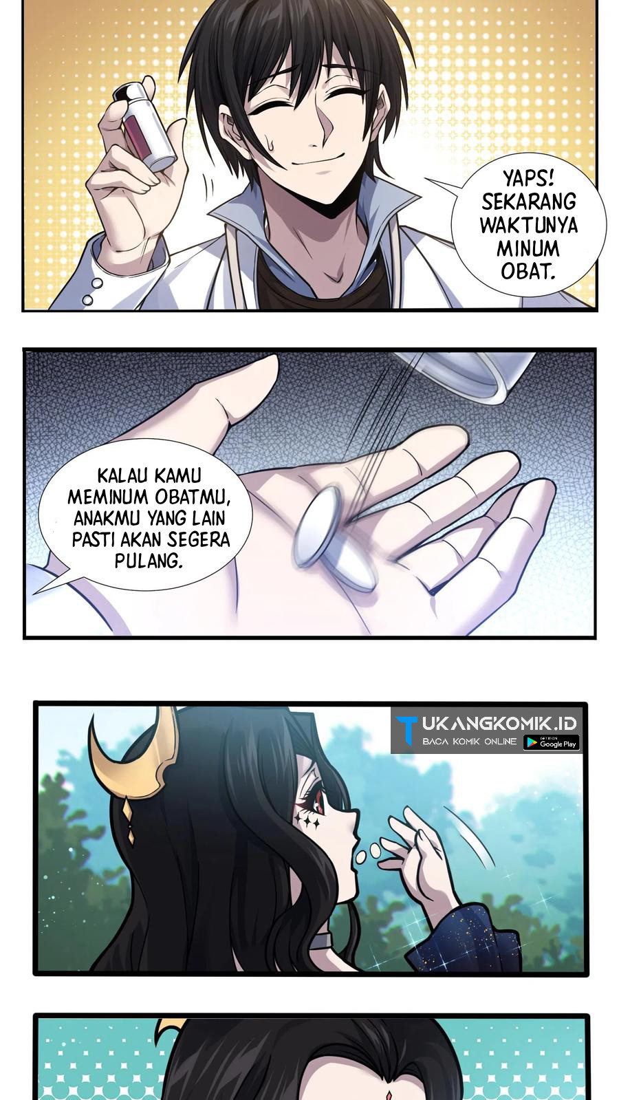 I Learn to Kill Gods in an Asylum Chapter 22 Bahasa Indonesia