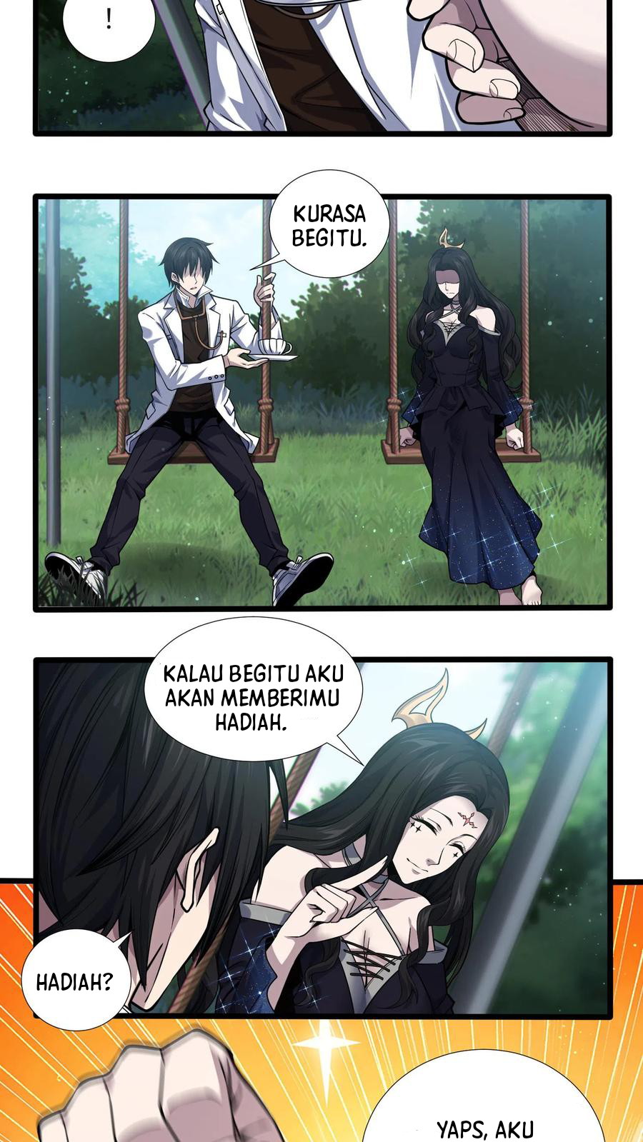 I Learn to Kill Gods in an Asylum Chapter 22 Bahasa Indonesia