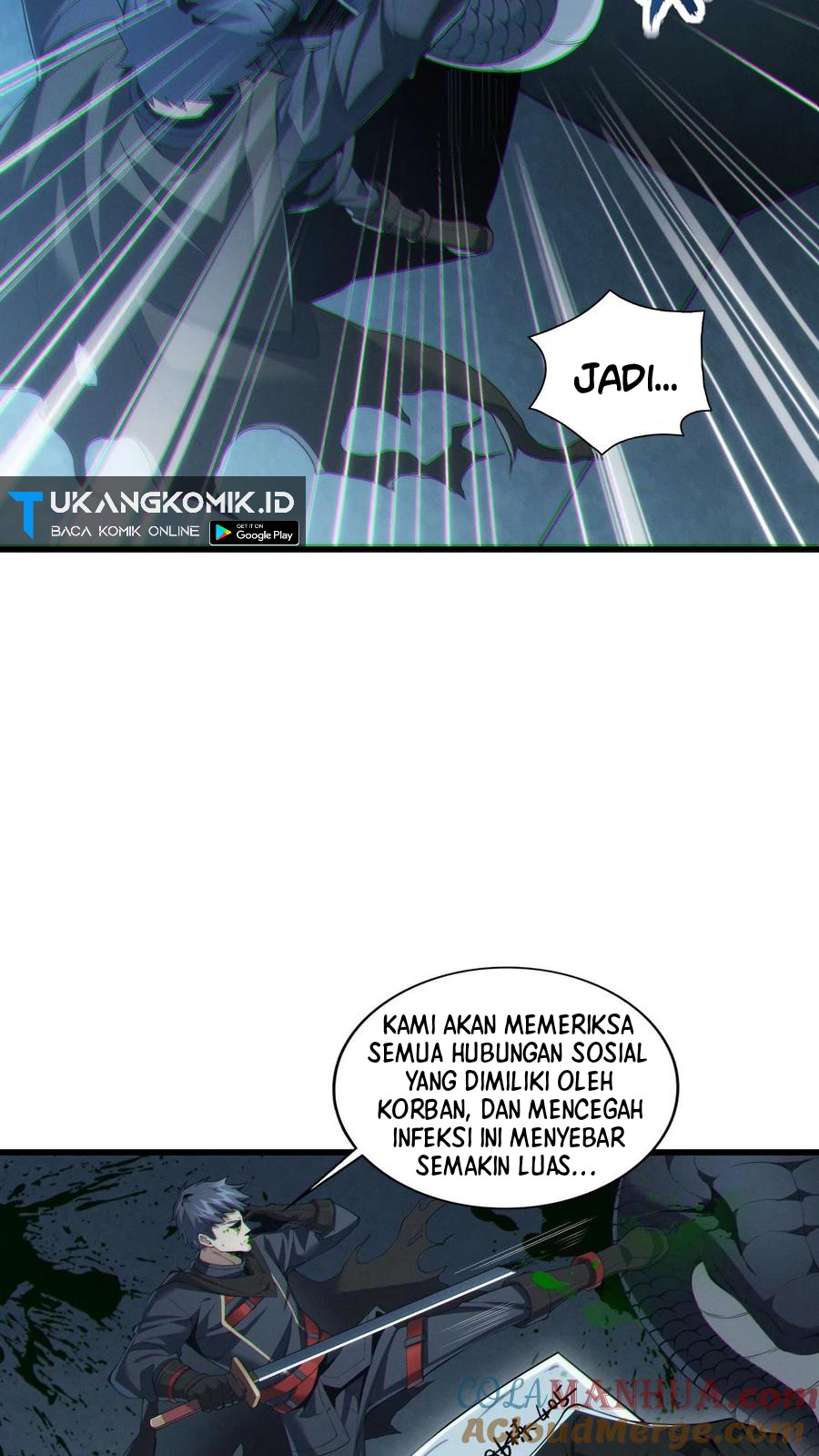 I Learn to Kill Gods in an Asylum Chapter 33 Bahasa Indonesia