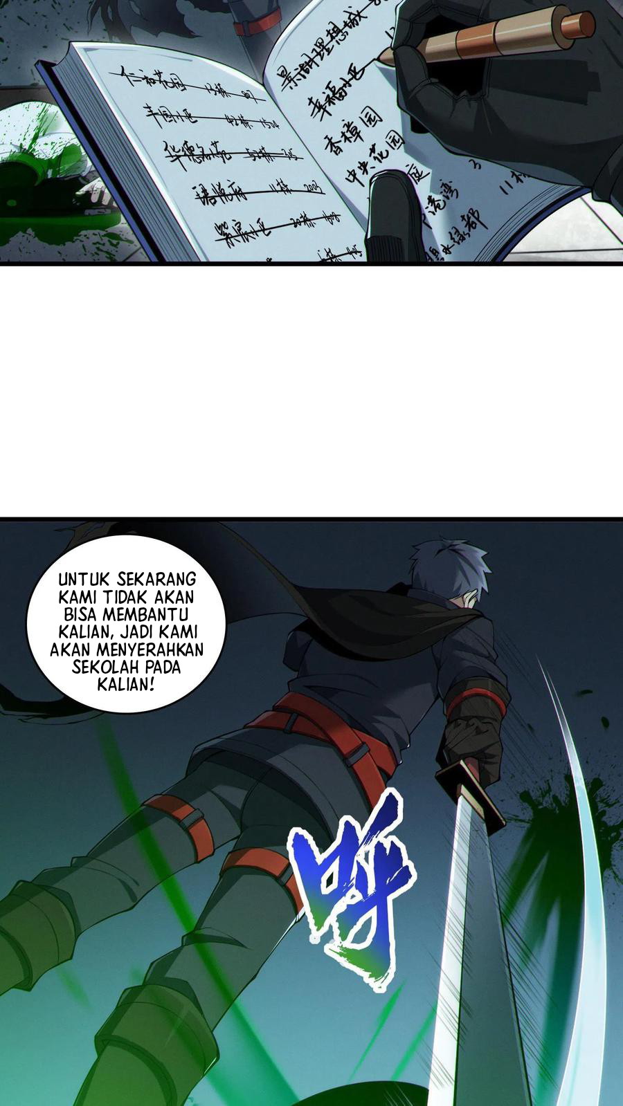 I Learn to Kill Gods in an Asylum Chapter 33 Bahasa Indonesia