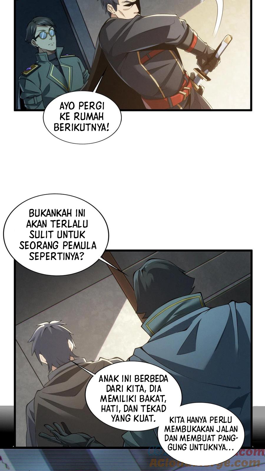 I Learn to Kill Gods in an Asylum Chapter 33 Bahasa Indonesia