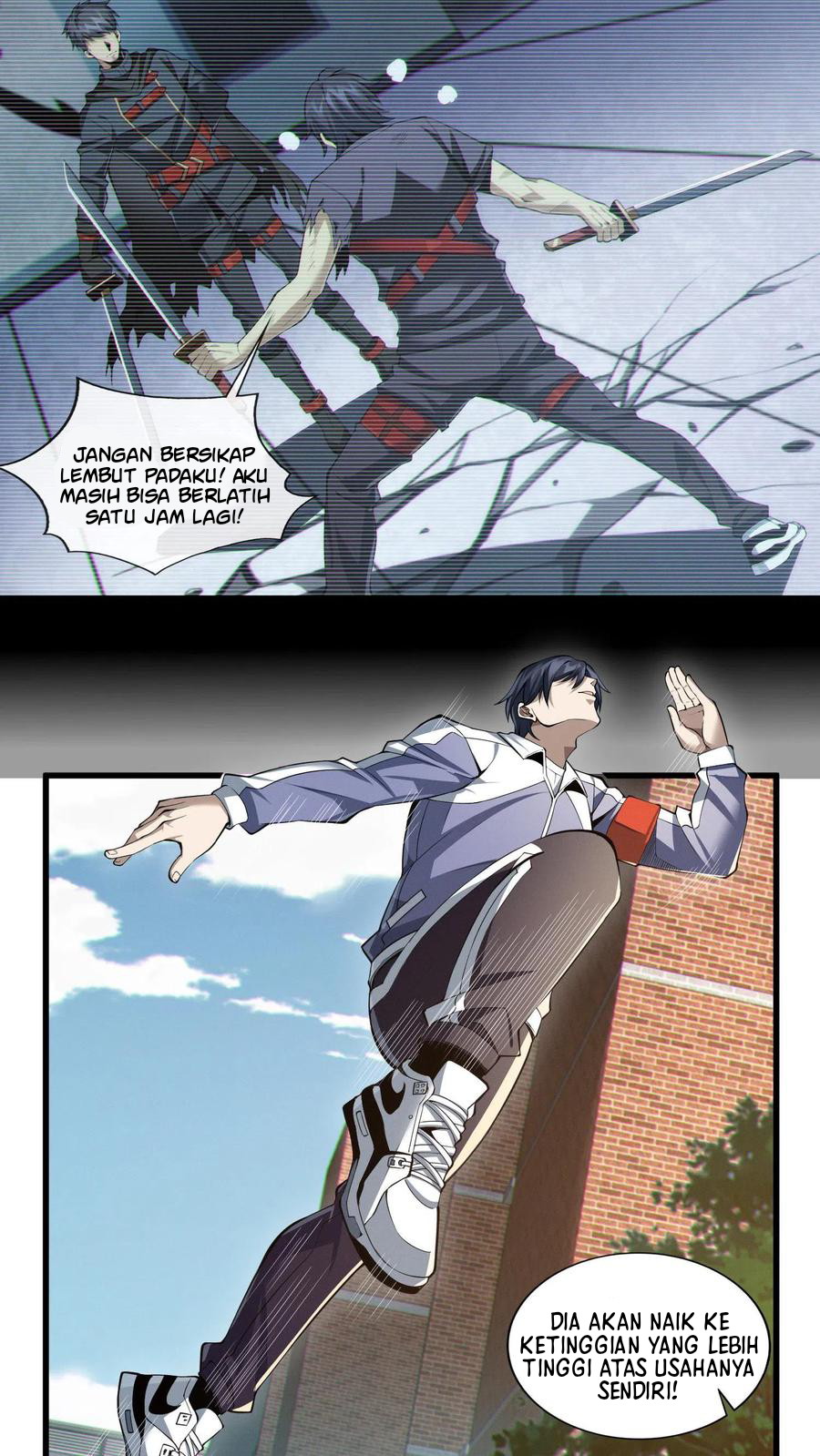 I Learn to Kill Gods in an Asylum Chapter 33 Bahasa Indonesia