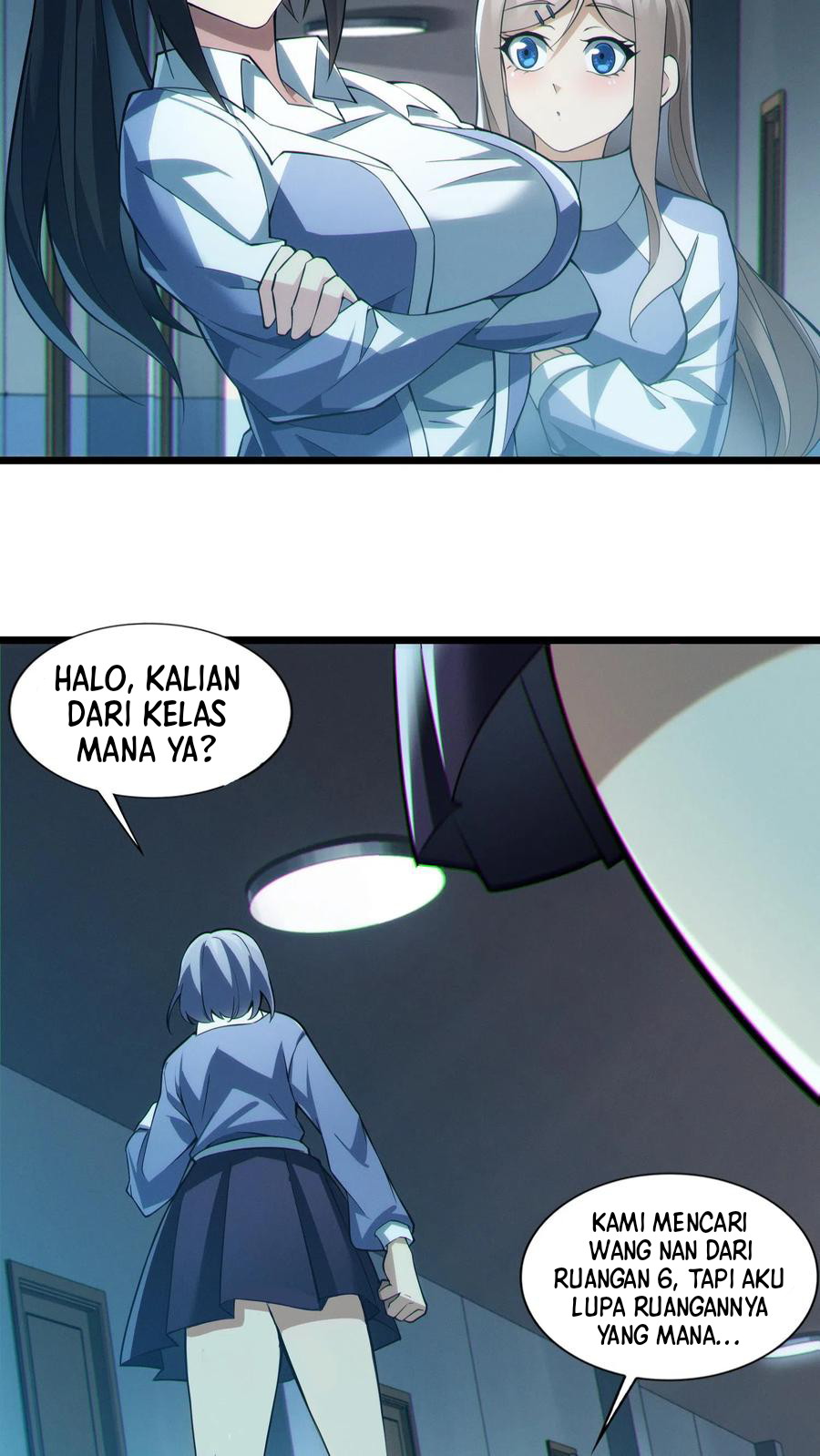 I Learn to Kill Gods in an Asylum Chapter 33 Bahasa Indonesia