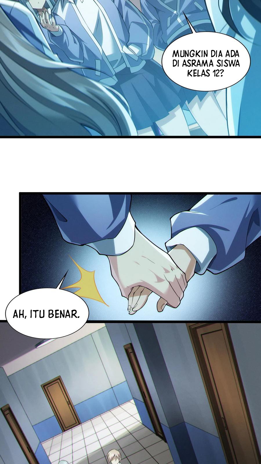 I Learn to Kill Gods in an Asylum Chapter 33 Bahasa Indonesia