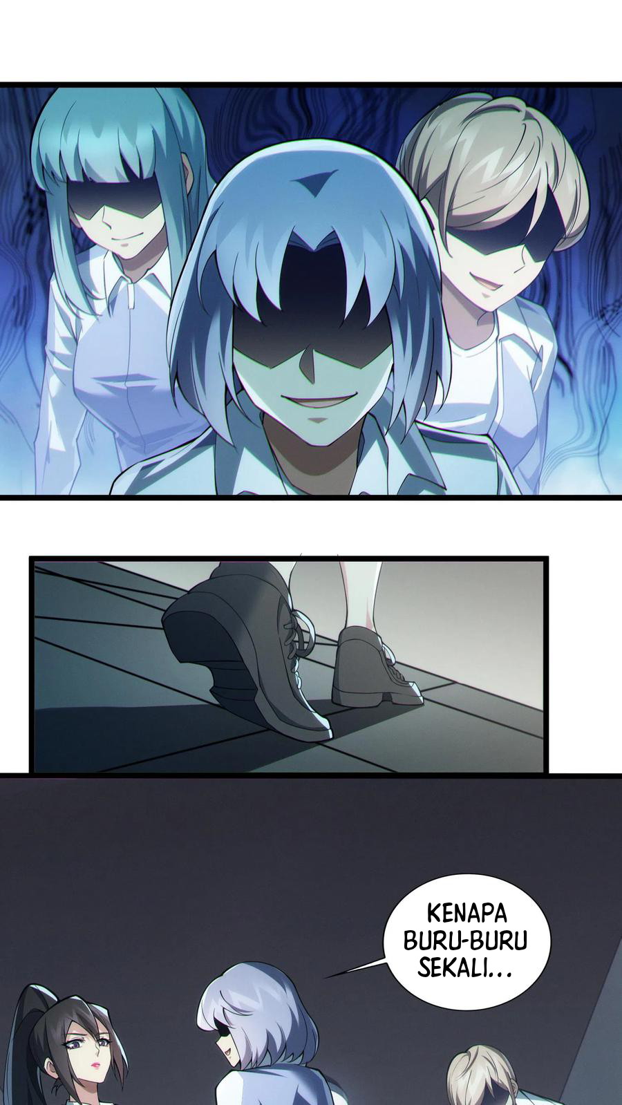 I Learn to Kill Gods in an Asylum Chapter 33 Bahasa Indonesia