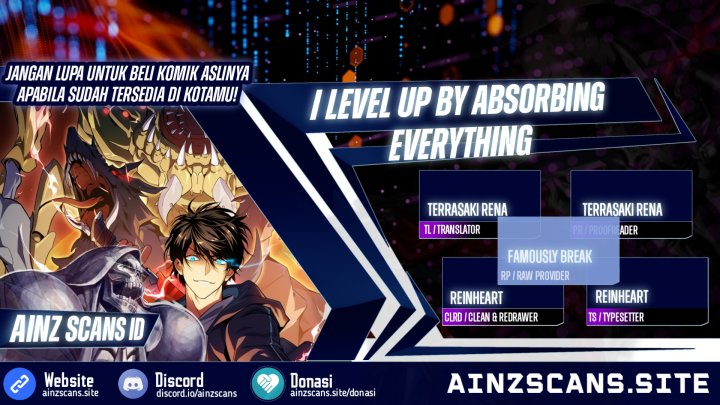 I Level Up By Absorbing Everything Chapter 19 Bahasa Indonesia