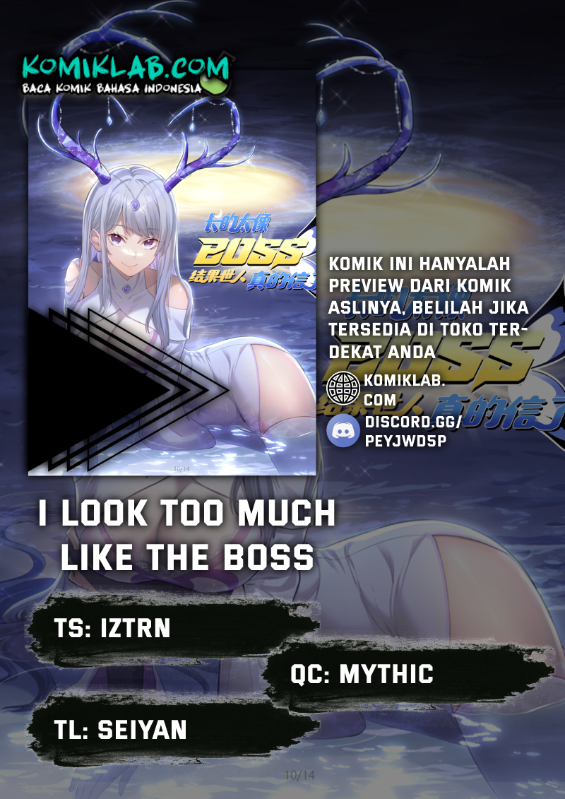 I Look Too Much Like The Boss And The World Actually Believes It Chapter 01 Bahasa Indonesia