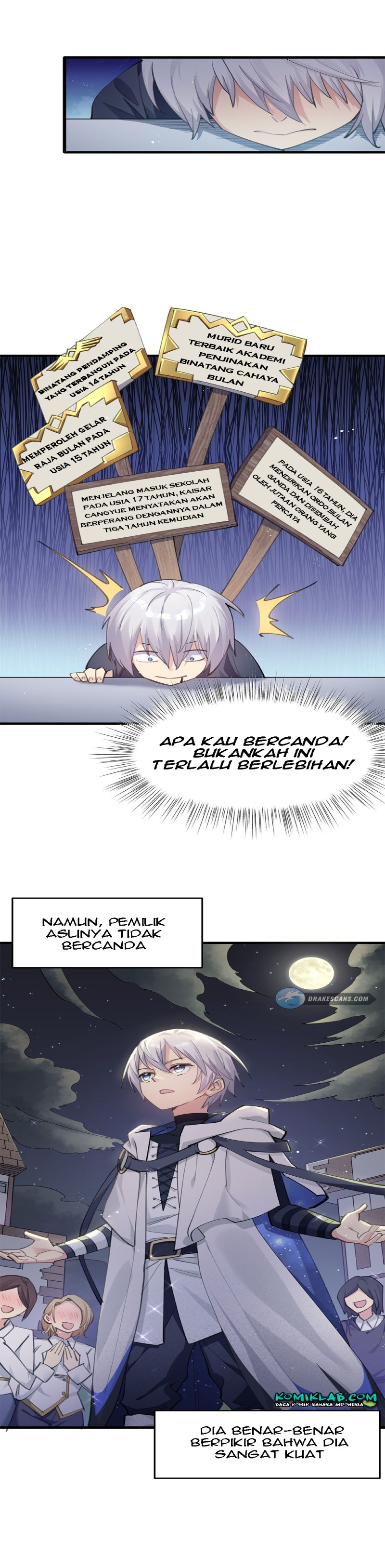 I Look Too Much Like The Boss And The World Actually Believes It Chapter 01 Bahasa Indonesia