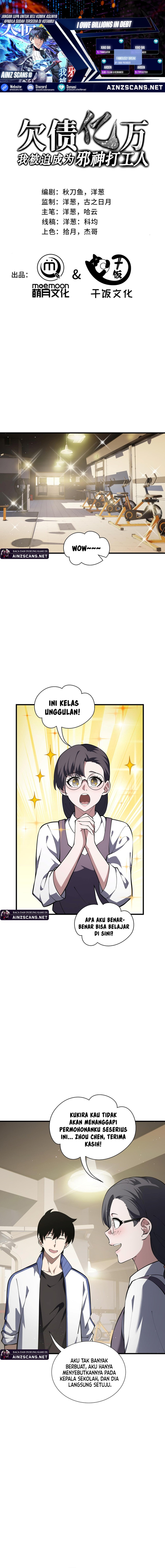I Owe A Billion Dollars And I am Forced to Become A Worker For An Evil God chapter 20