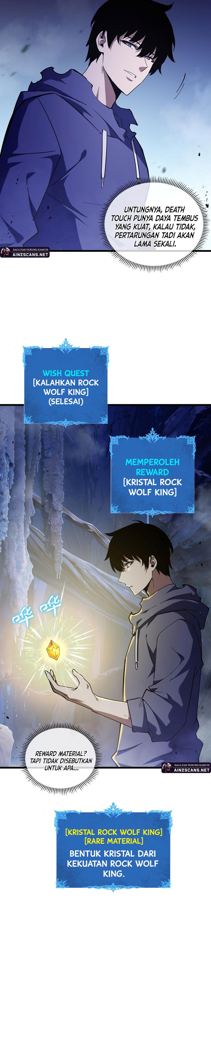 I Owe A Billion Dollars And I am Forced to Become A Worker For An Evil God Chapter 27 Bahasa Indonesia