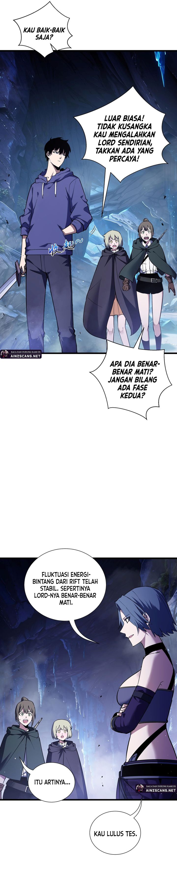 I Owe A Billion Dollars And I am Forced to Become A Worker For An Evil God Chapter 27 Bahasa Indonesia