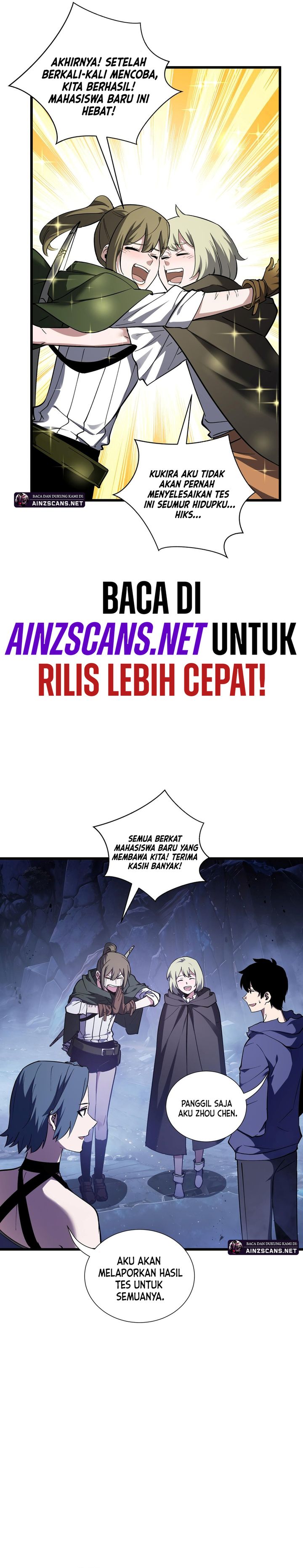 I Owe A Billion Dollars And I am Forced to Become A Worker For An Evil God Chapter 27 Bahasa Indonesia