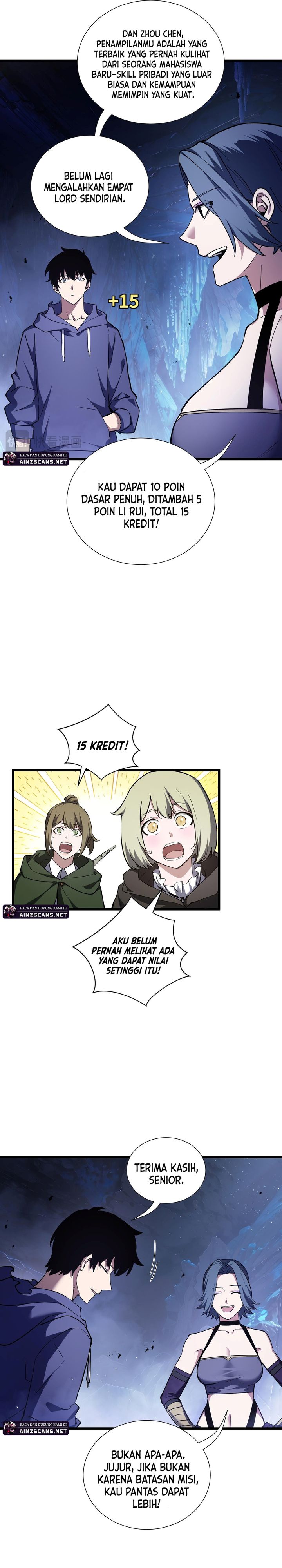 I Owe A Billion Dollars And I am Forced to Become A Worker For An Evil God Chapter 27 Bahasa Indonesia