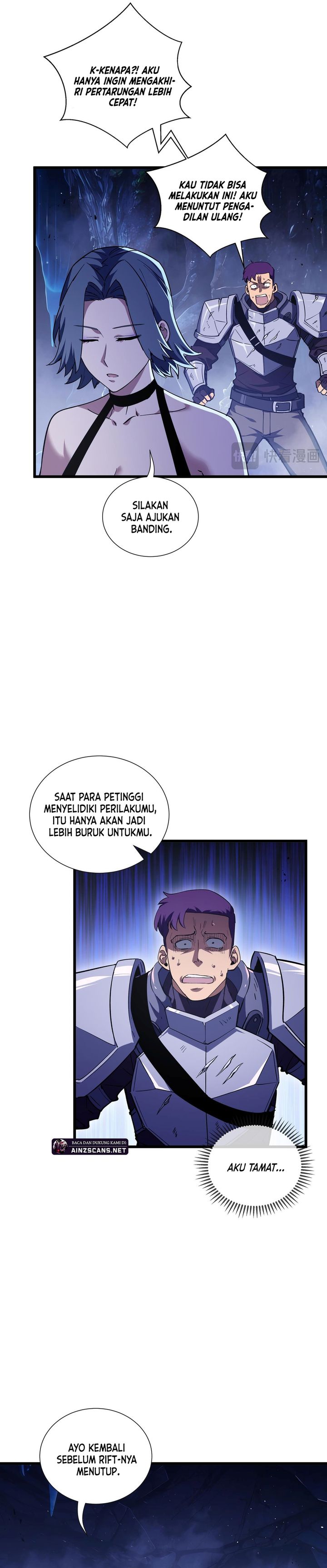 I Owe A Billion Dollars And I am Forced to Become A Worker For An Evil God Chapter 27 Bahasa Indonesia