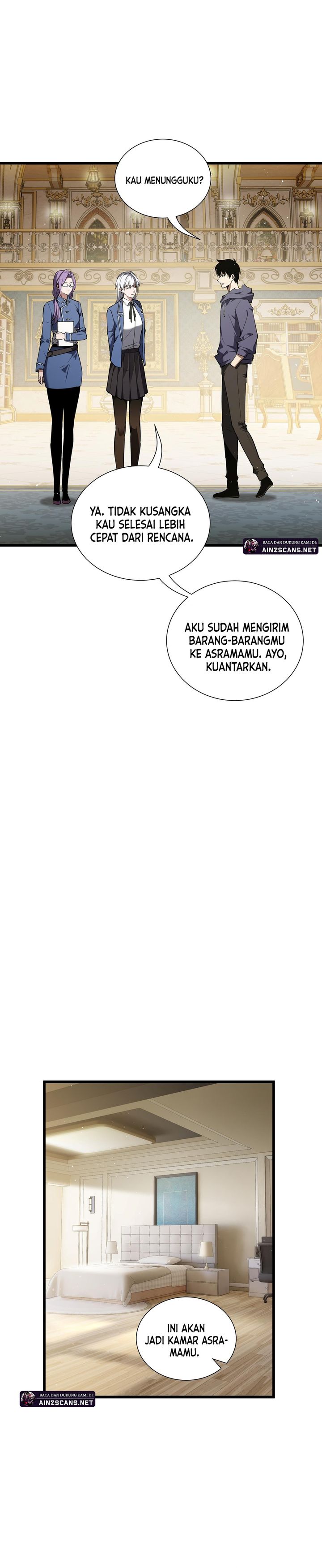 I Owe A Billion Dollars And I am Forced to Become A Worker For An Evil God Chapter 27 Bahasa Indonesia