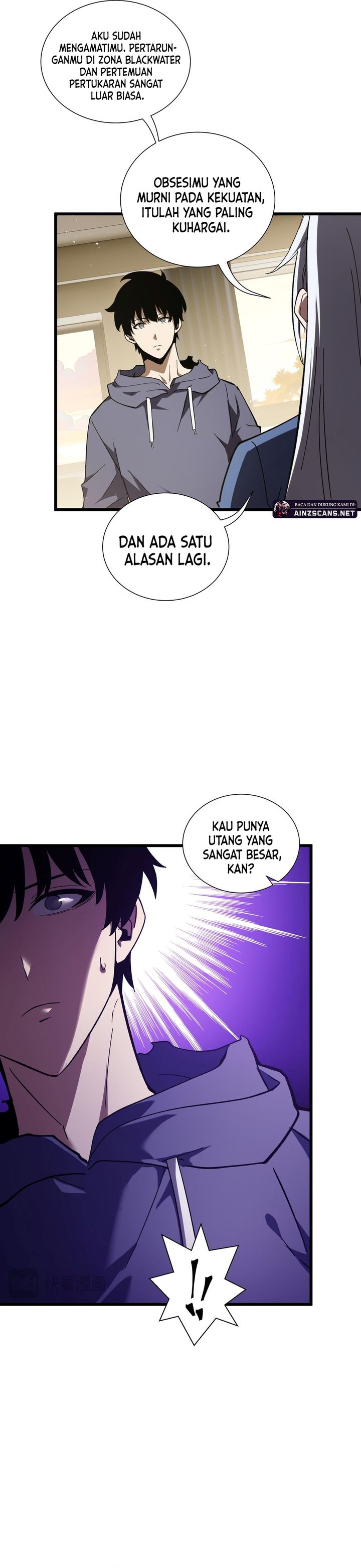 I Owe A Billion Dollars And I am Forced to Become A Worker For An Evil God Chapter 27 Bahasa Indonesia