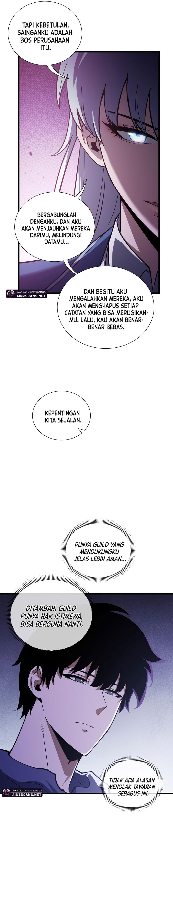 I Owe A Billion Dollars And I am Forced to Become A Worker For An Evil God Chapter 27 Bahasa Indonesia