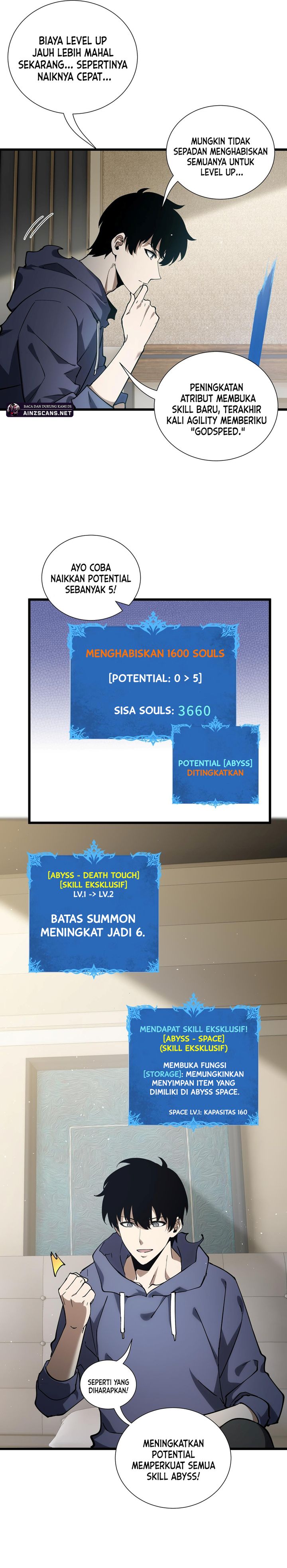 I Owe A Billion Dollars And I am Forced to Become A Worker For An Evil God Chapter 27 Bahasa Indonesia