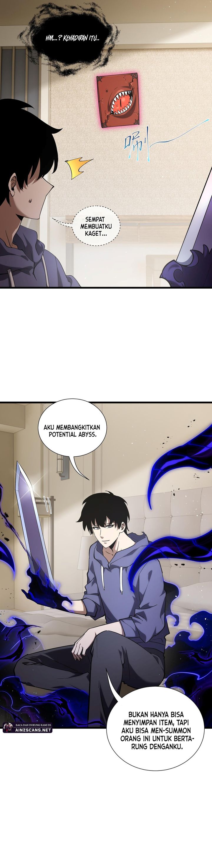 I Owe A Billion Dollars And I am Forced to Become A Worker For An Evil God Chapter 27 Bahasa Indonesia