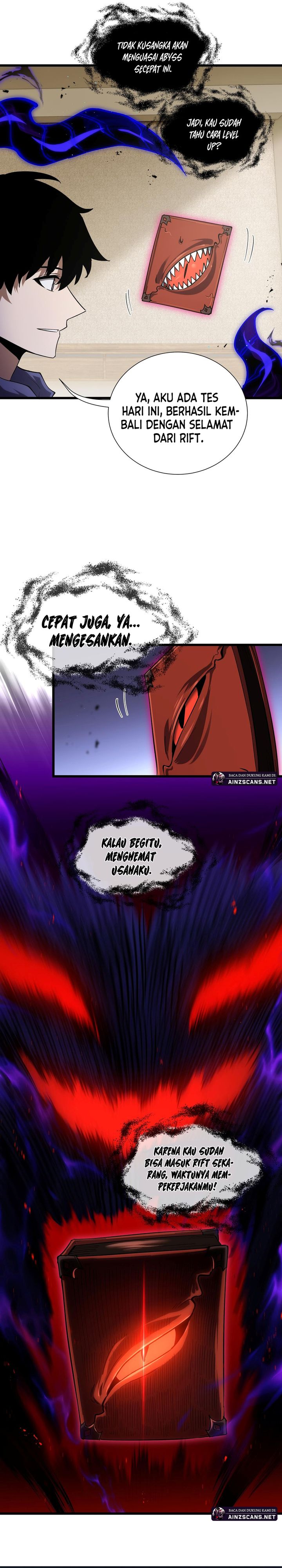 I Owe A Billion Dollars And I am Forced to Become A Worker For An Evil God Chapter 27 Bahasa Indonesia