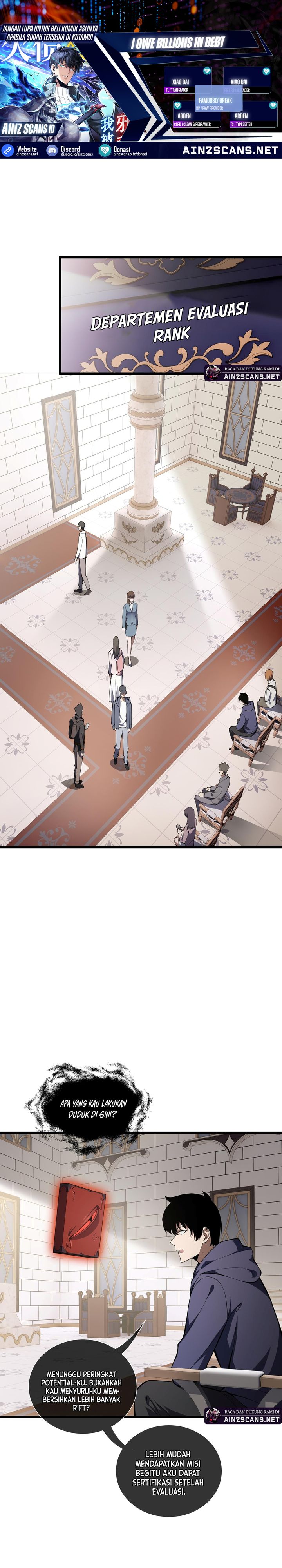 I Owe A Billion Dollars And I am Forced to Become A Worker For An Evil God chapter 28