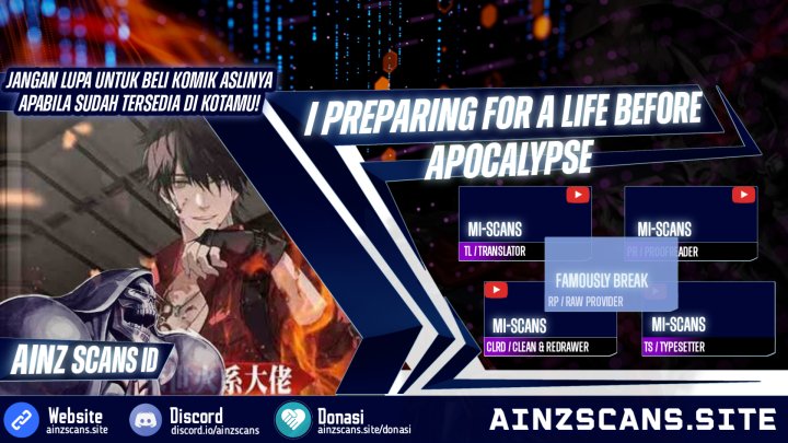 I Preparing For A Life Before Apocalypse chapter 25