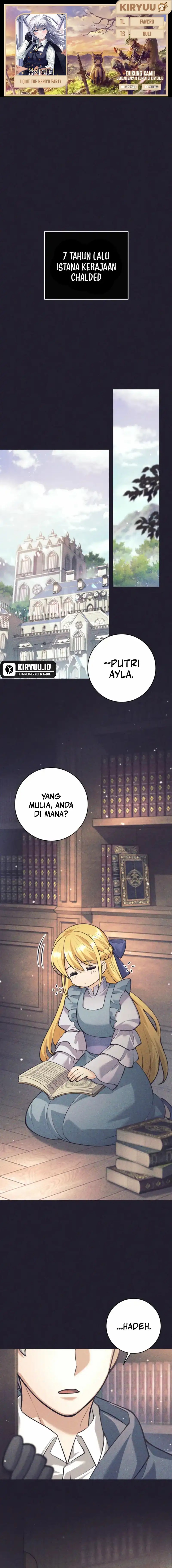 I Quit The Heros Party Chapter 110 Bahasa Indonesia