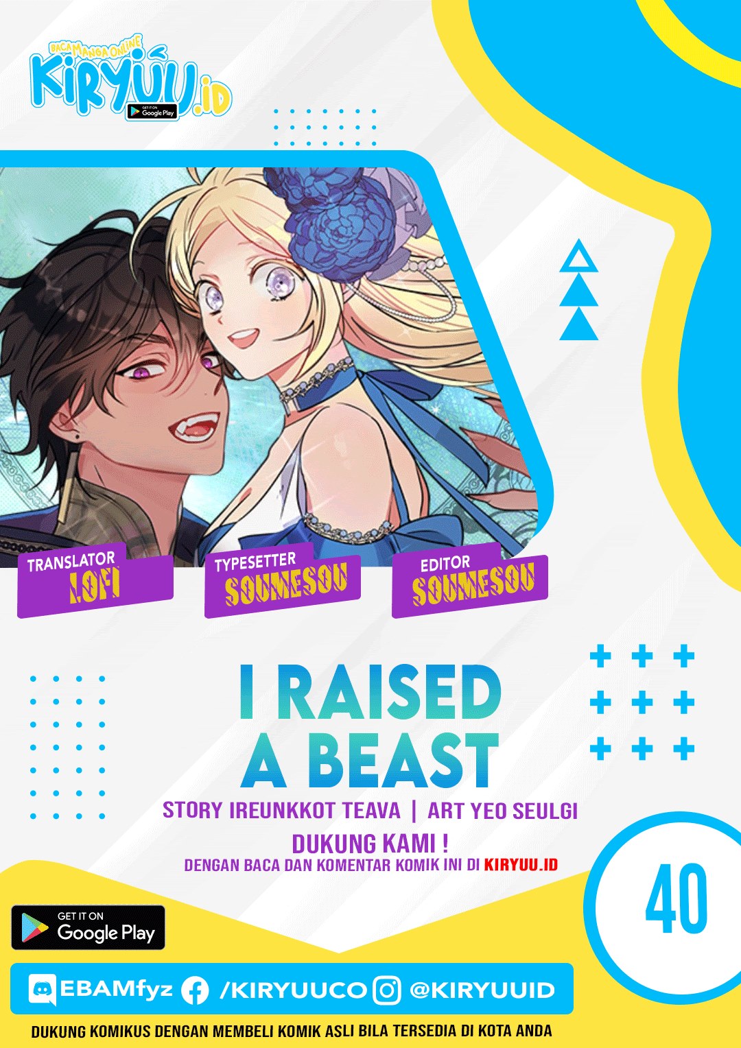 I Raised A Beast Chapter 40 Bahasa Indonesia
