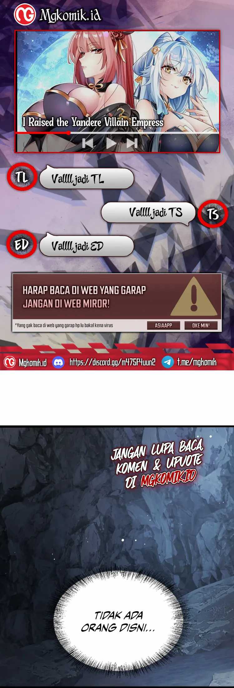 I Raised the Yandere Villain Empress Chapter 09 Bahasa Indonesia