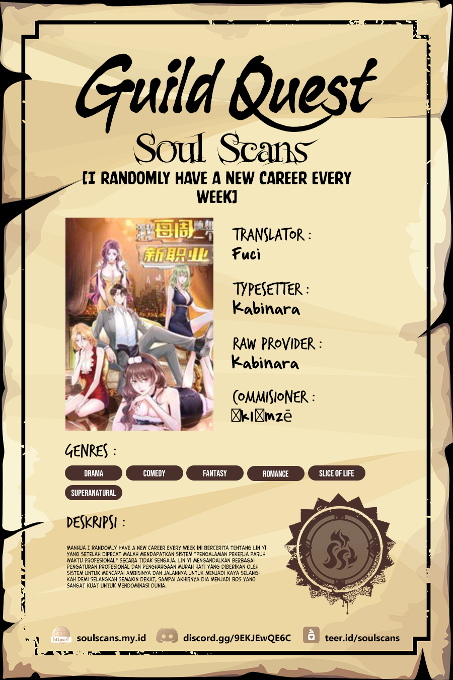 I Randomly Have A New Career Every Week Chapter 451 Bahasa Indonesia