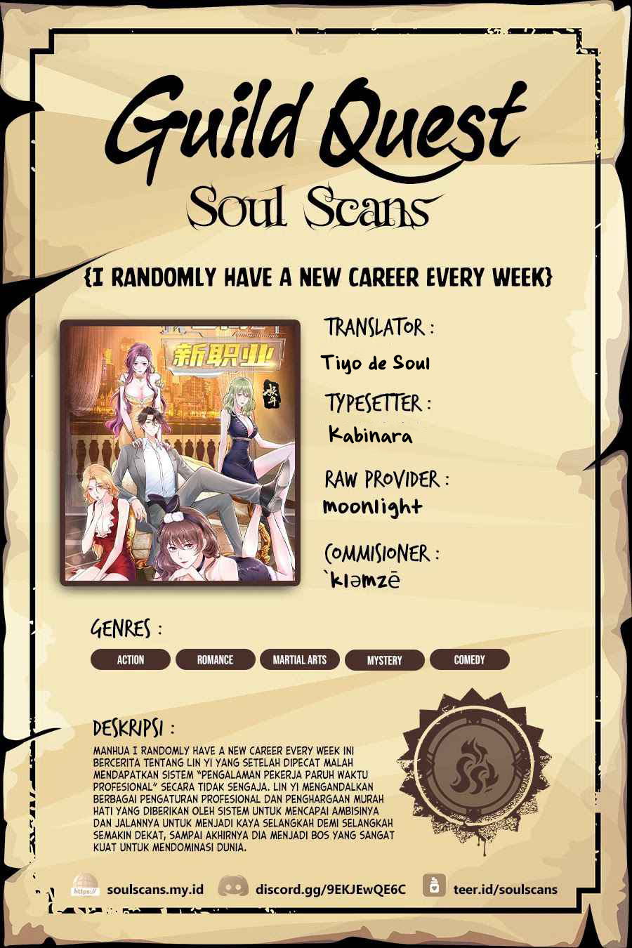 I Randomly Have A New Career Every Week chapter 465