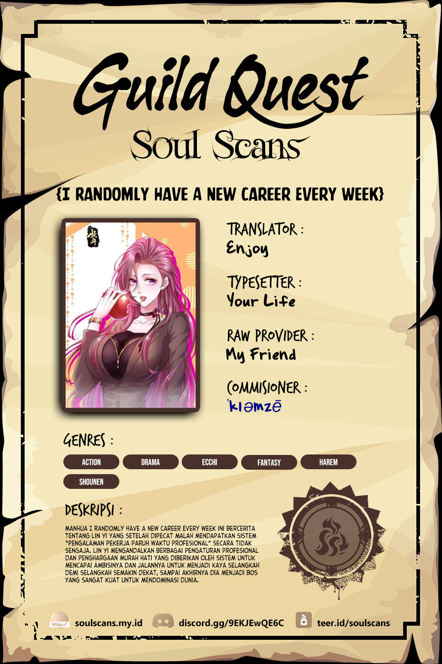 I Randomly Have A New Career Every Week chapter 579