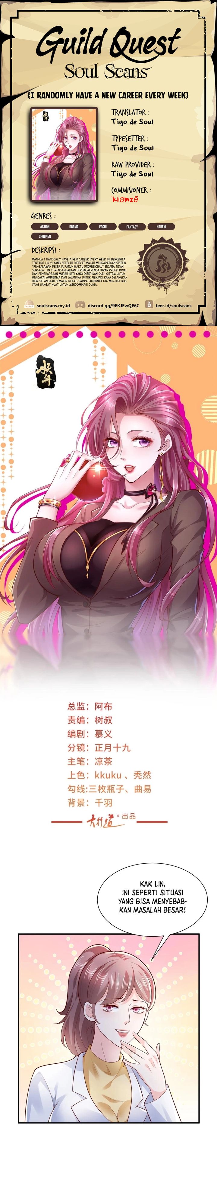 I Randomly Have A New Career Every Week Chapter 609 Bahasa Indonesia