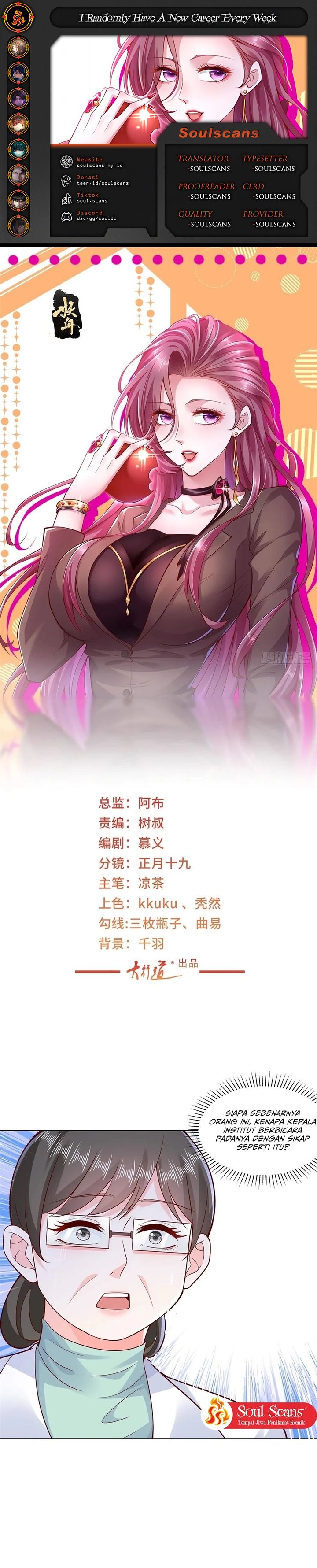 I Randomly Have A New Career Every Week Chapter 637 Bahasa Indonesia